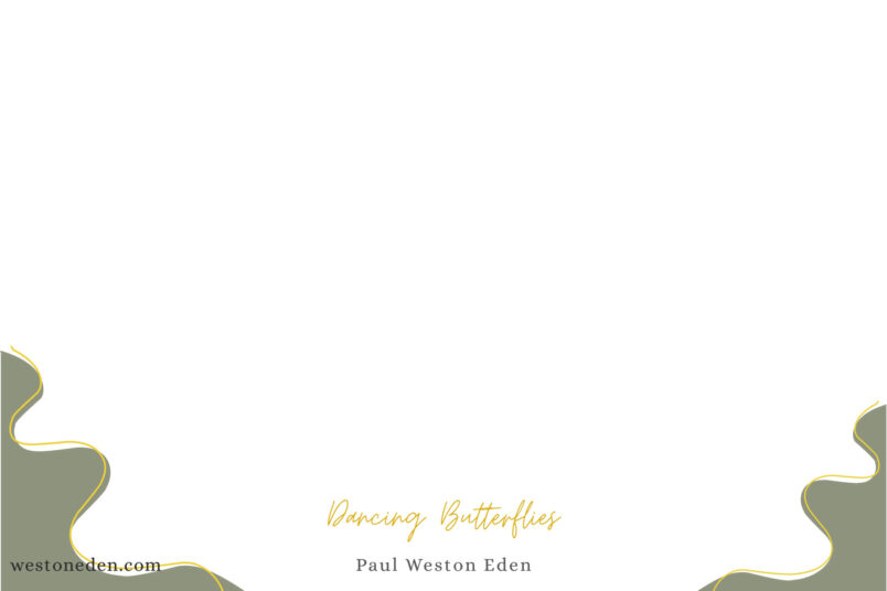 Dancing Butterflies PhotoArt Notecard Dancing Butterflies PhotoArt Notecard