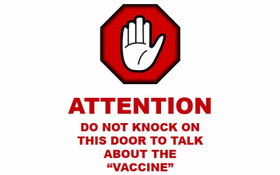 Vaccine Trespassing Notice