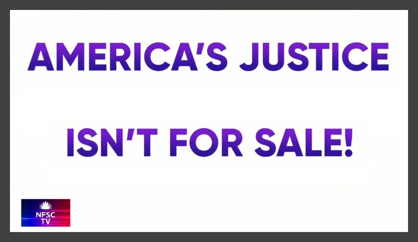 America's Justice Isn't For Sale